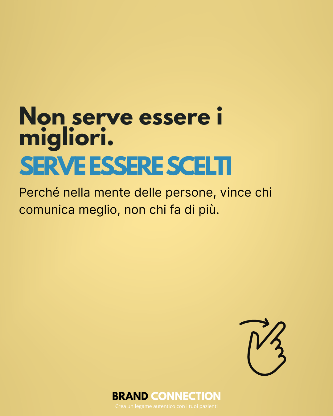 posizionamento dentista
